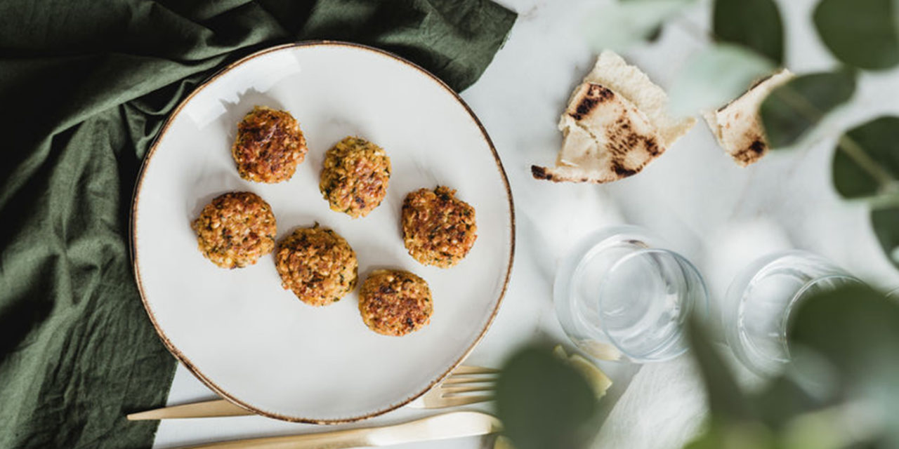 Küchlein mit Dal- Getreide-Gemüse