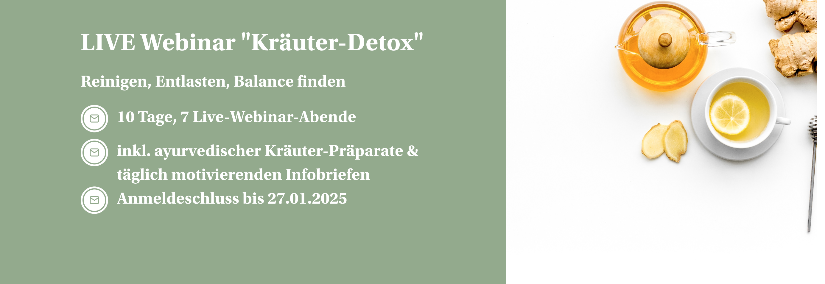 LIVE Webinar Kräuter-Detox